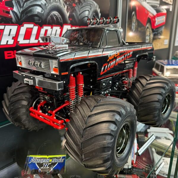 TAMIYA 300047432 1:10 Super Cloud Buster Black Edition, Voiture télécommandée, véhicule radiocommandé, modélisme, kit à Assembler, Loisirs, Bricolage