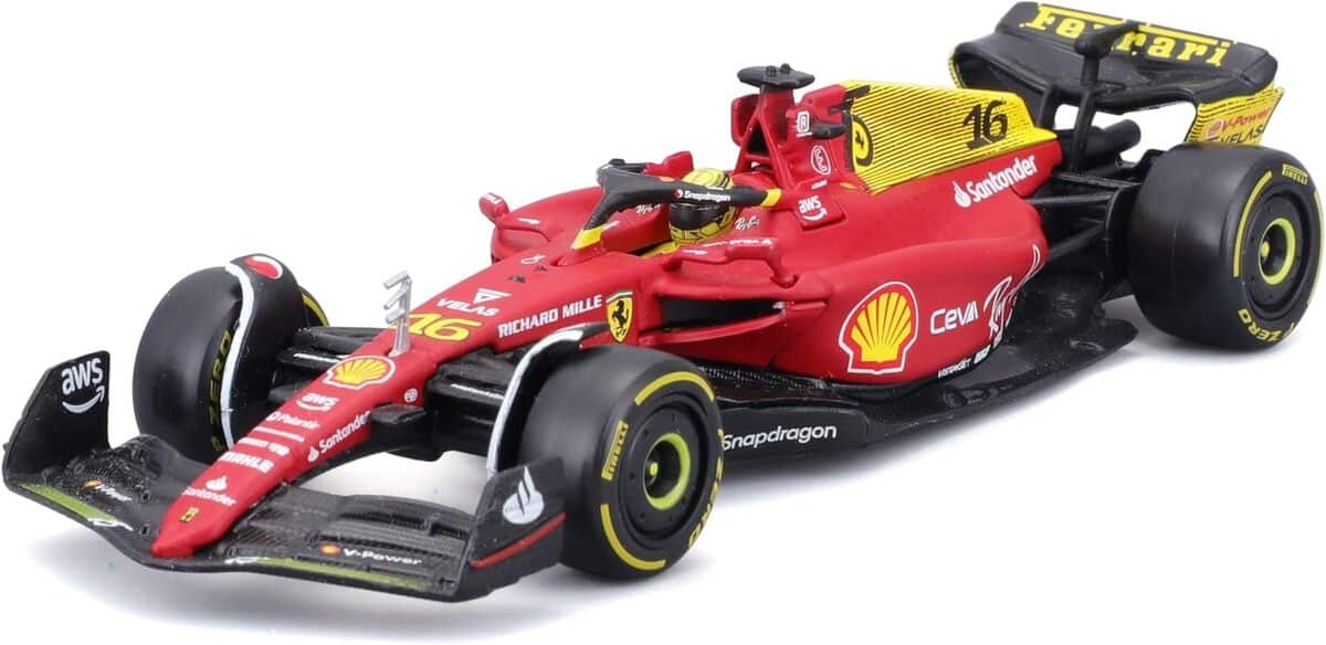 Test Bburago Ferrari F1-75 1 : 43 Leclerc