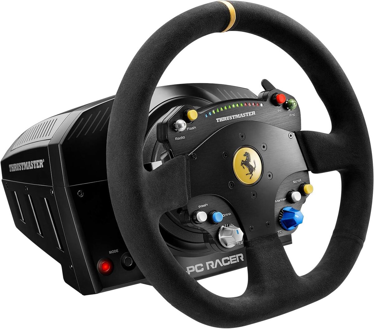 Test du Thrustmaster TS-PC Racer Ferrari 488 Challenge : volant de course puissant pour PC