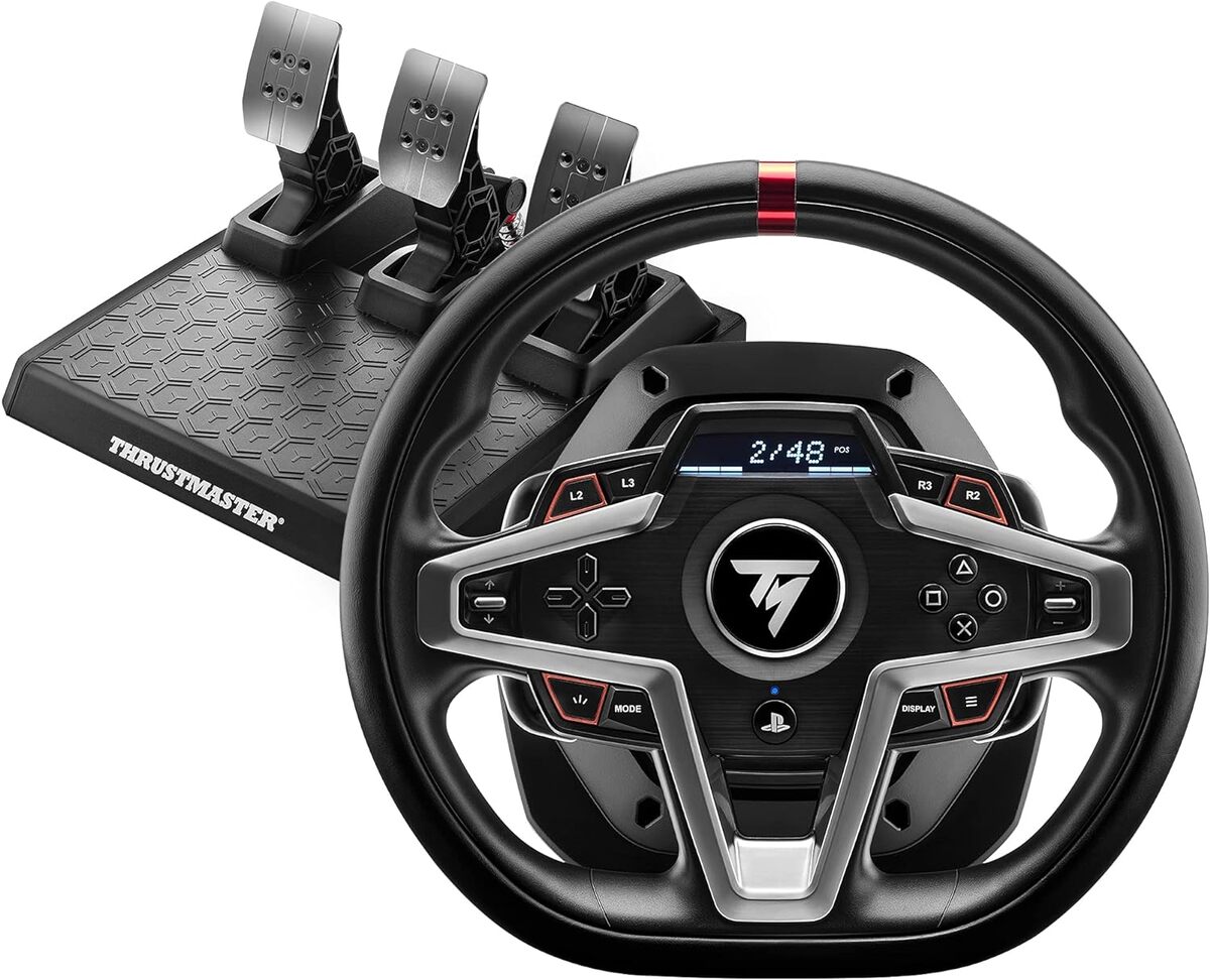 Test Thrustmaster T248 : volant retour de force et pédales magnétiques