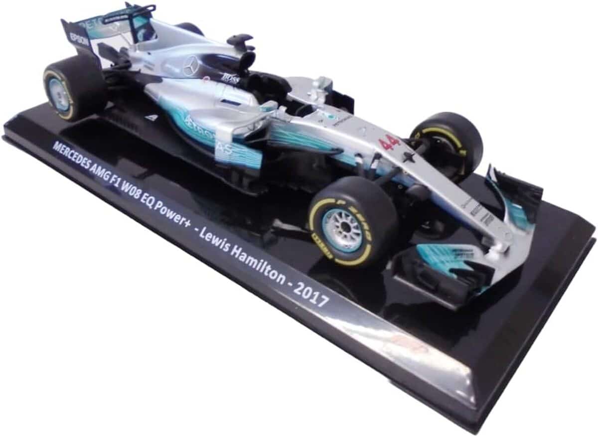 Casco In Miniatura Scala 1:5 Replica Lewis Hamilton Mercedes 2024 – Modello Da Collezione Spark 5HF145