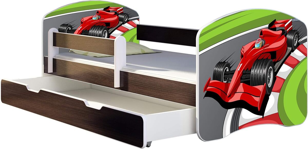Test du lit enfant ACMA TIROIR en wenge