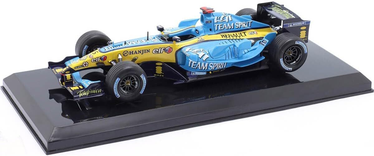 Test : miniature Renault F1 Team R25 Nº5 Fernando Alonso Champion du Monde 1 : 24 Salvat