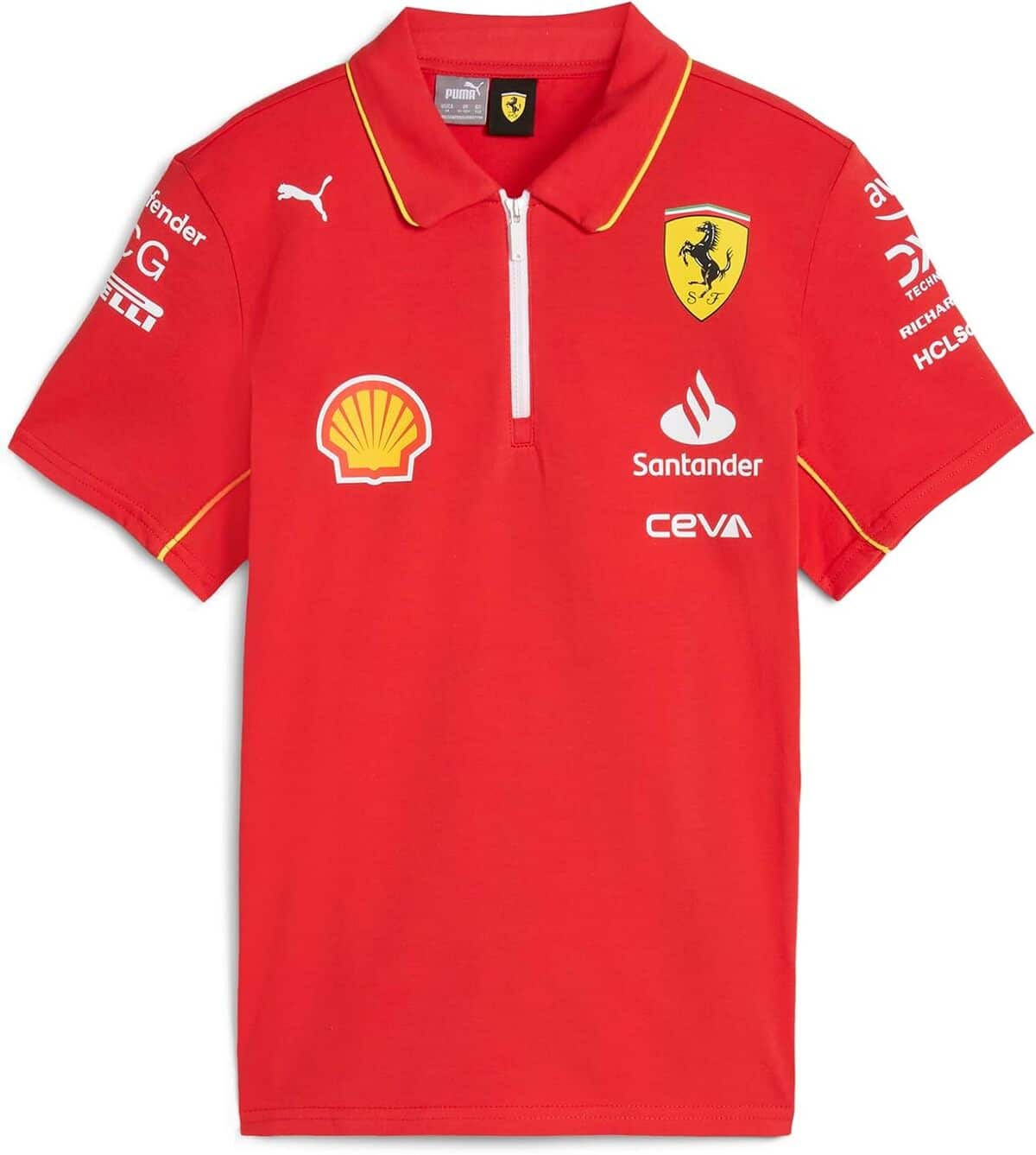 Test : polo Scuderia Ferrari 2024 pour enfants de Puma