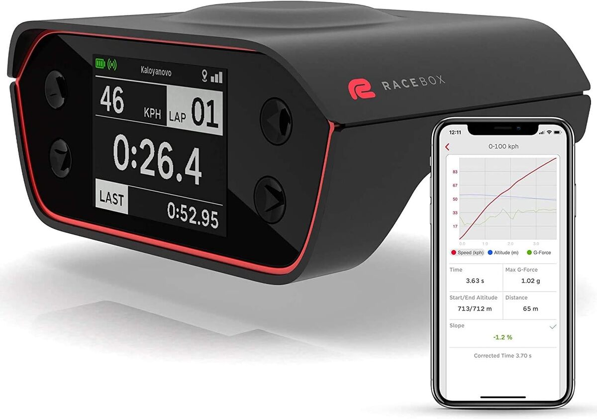 Test du GPS RaceBox 10Hz : précision et innovation sur circuit