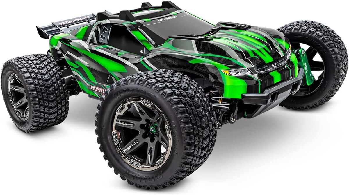 Test Traxxas Rustler Ultimate VXL 4x4 : le bolide vert en action
