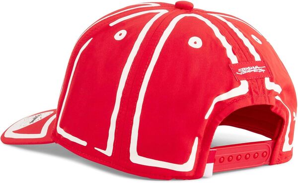 Scuderia Ferrari F1 - Grand Prix officiel Las Vegas USA - Collection Joshua Vides - Casquette Charles Leclerc, Rouge