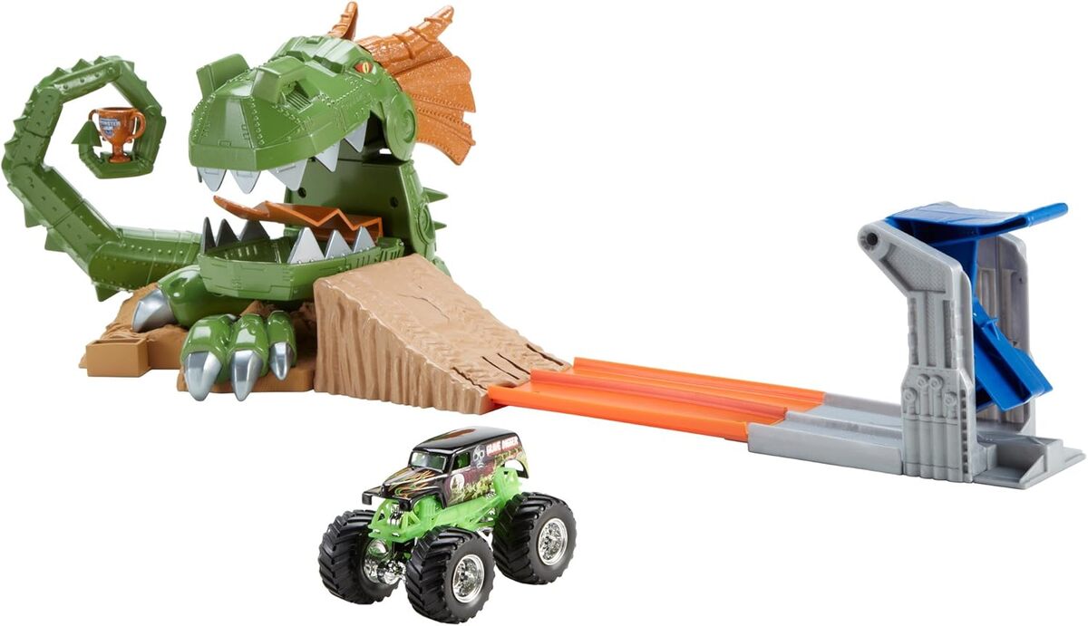 Test du Hot Wheels Monster Jam : dragon arena attack playset