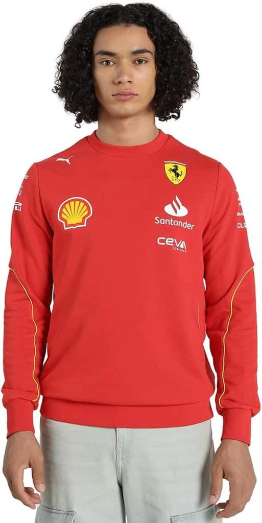 Test du pull Scuderia Ferrari 2025 par Puma - Rouge brûlé 3XL