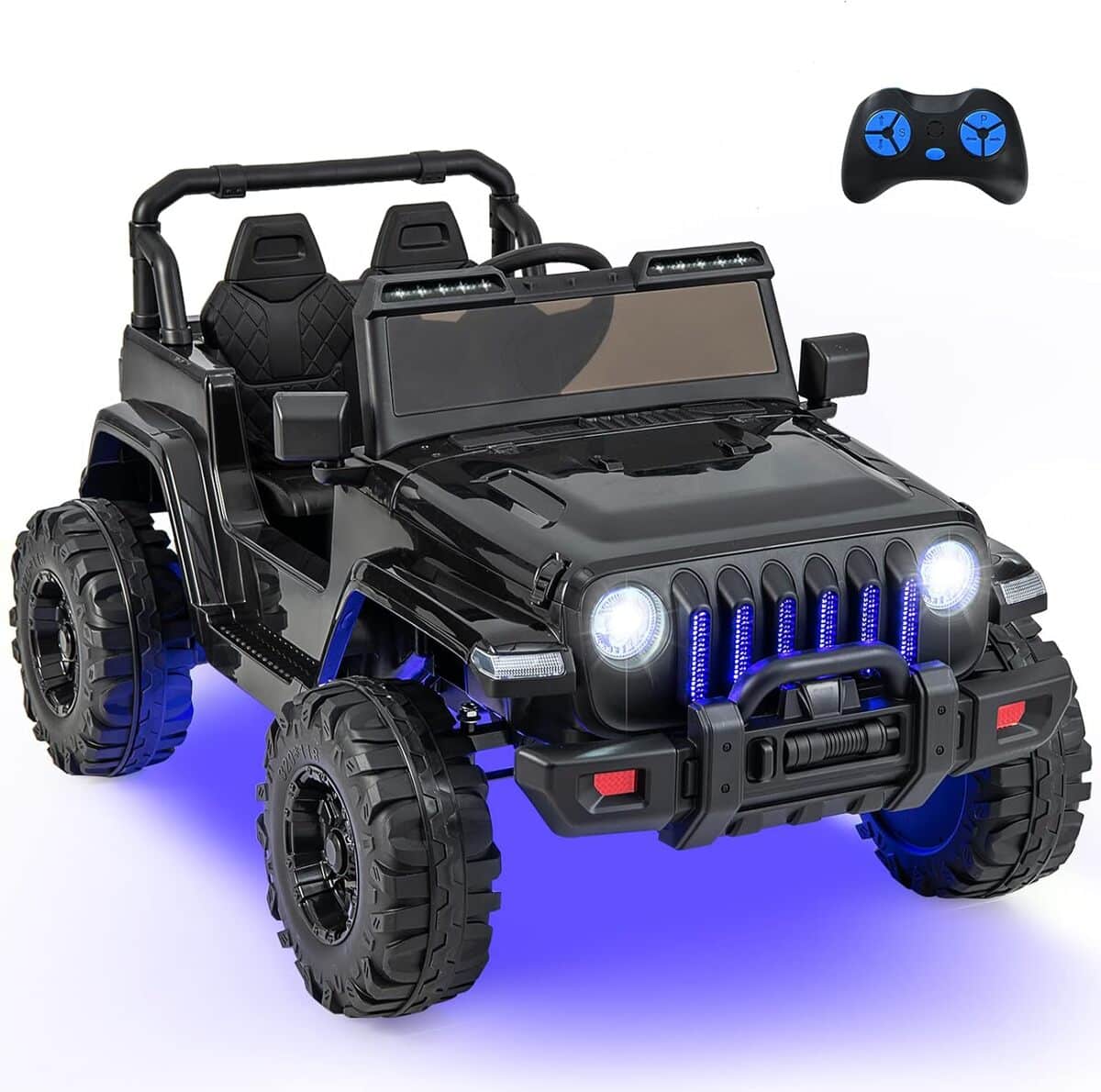 Test : goplus voiture électrique enfants 2 places 4x4 12V