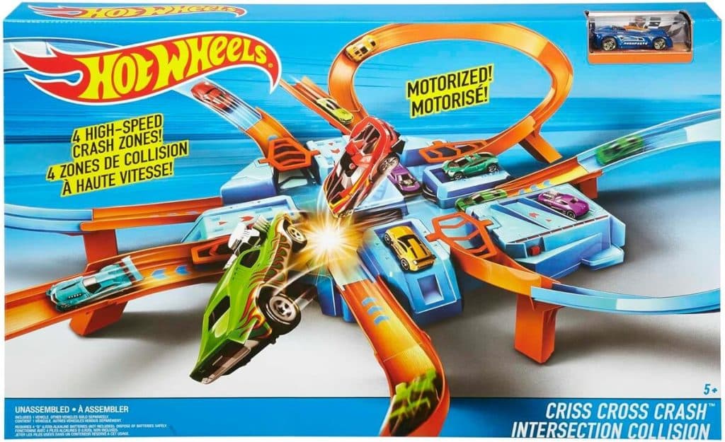 Test : hot wheels intersection collision DTN42, circuits et pistes enfants
