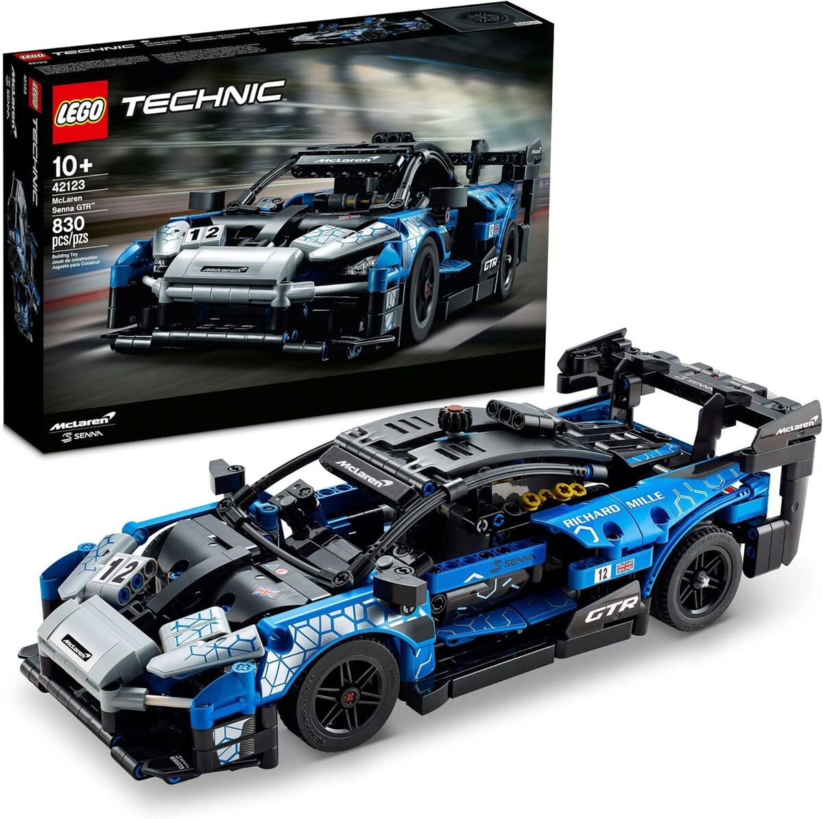 Test : lEGO 42123 Technic McLaren Senna GTR voiture de course
