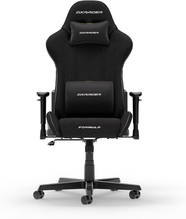 DXRacer Formula L Noir Tissu la Chaise Gaming Originale