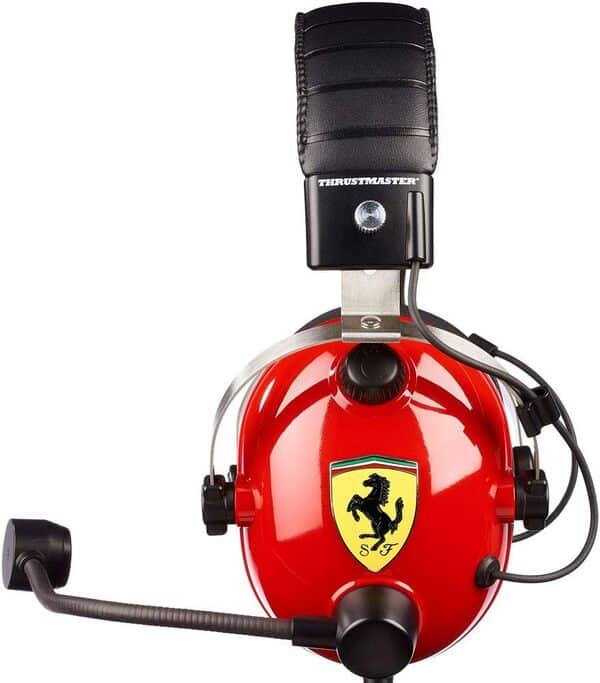 Thrustmaster T.Racing Scuderia Ferrari Edition-DTS - Casque de jeu haute fidélité avec casque DTS