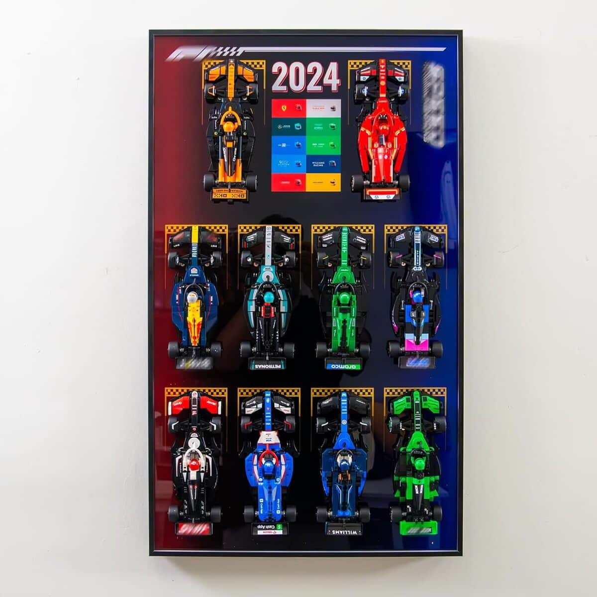 Test : cadre mural WETCEAOM pour Lego Speed Champions
