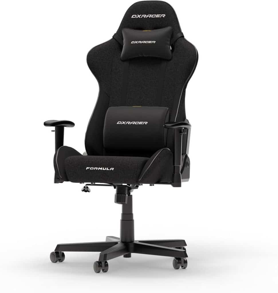 Test de la chaise gaming DXRacer Formula L noir tissu