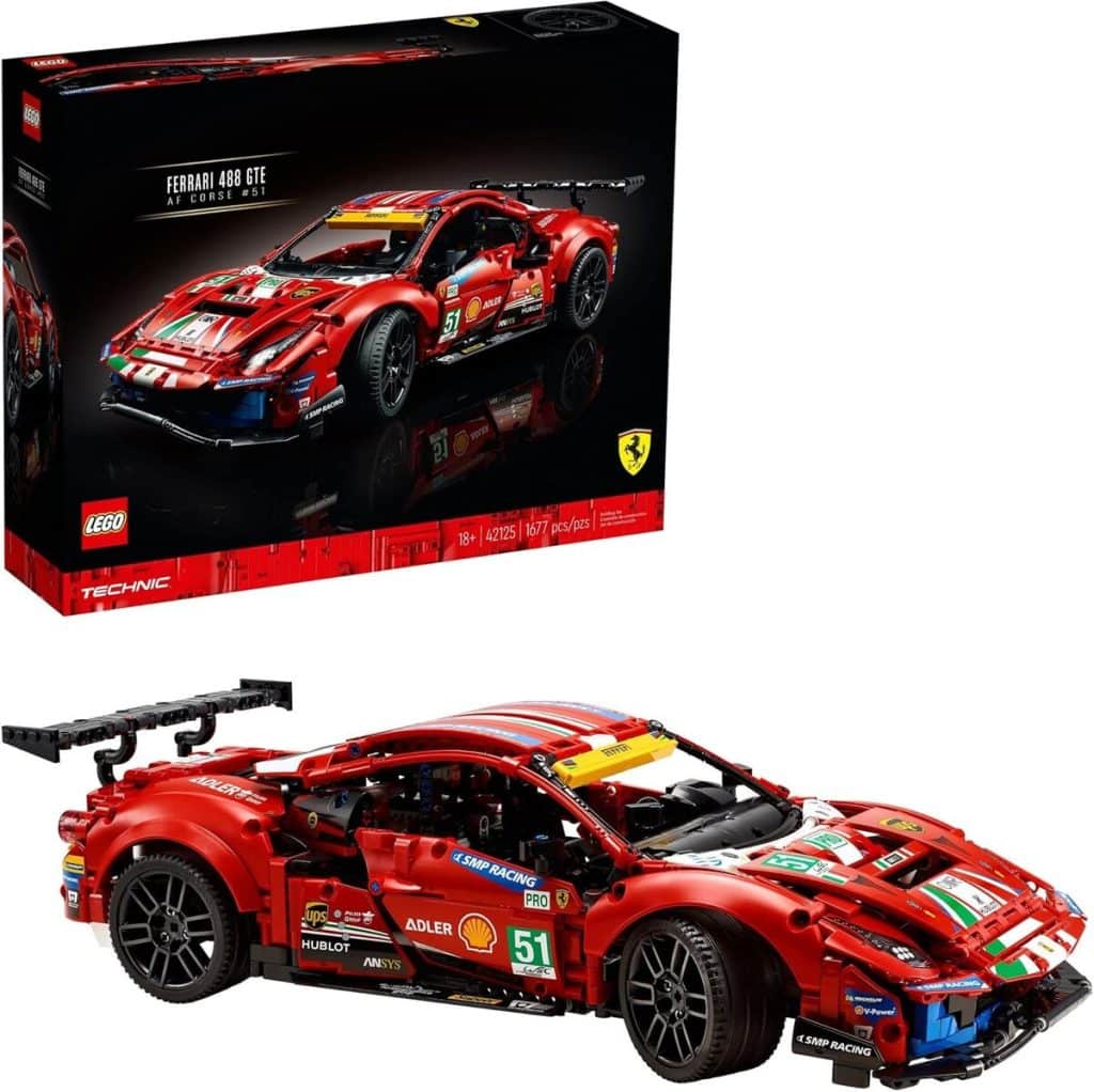 Test de la maquette LEGO Technic Ferrari 488 GTE