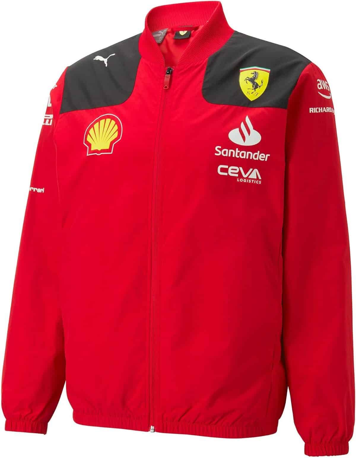 Test de la veste Puma Scuderia Ferrari 2025 rouge - Taille XL