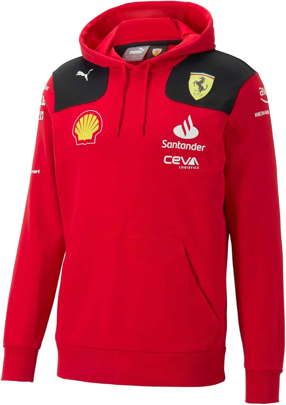 Test du sweat à capuche Puma Scuderia Ferrari 2025 rouge XXL