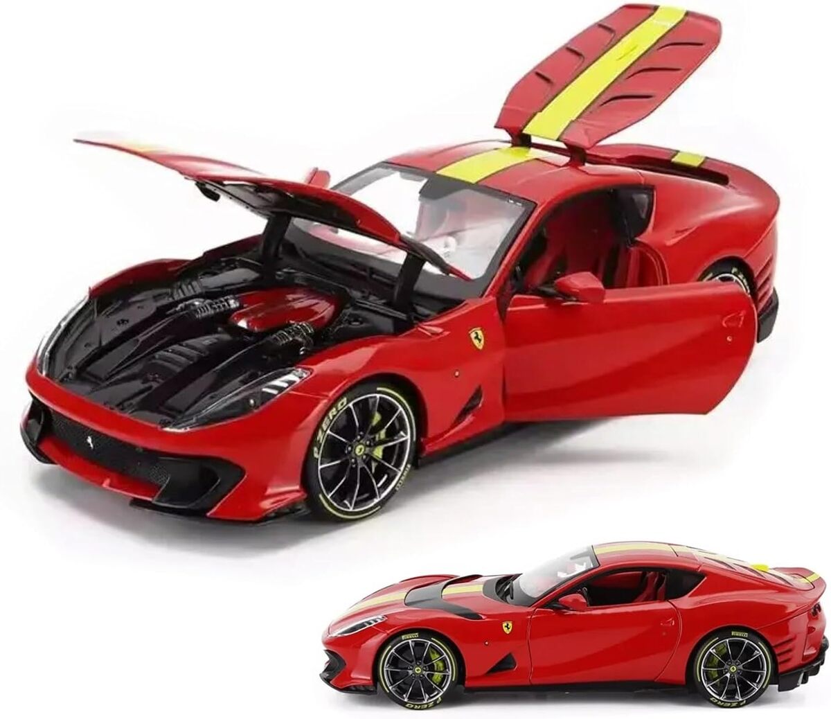 Test Ferrari821c 812 Competizione : voiture de course miniaturisée