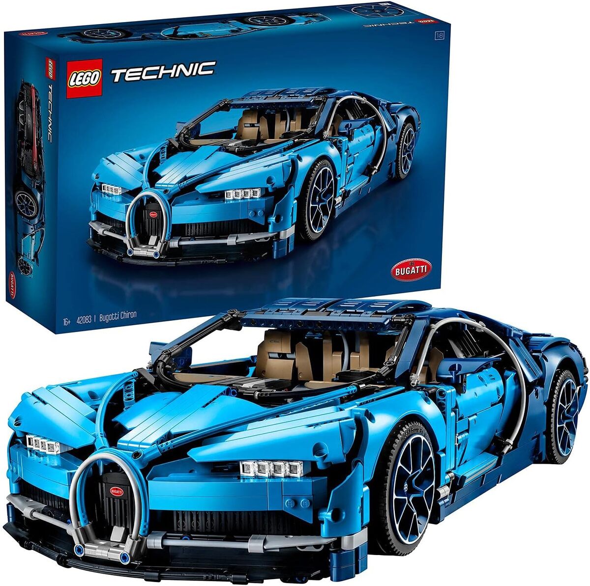 Test : lEGO 42083 technic Bugatti Chiron