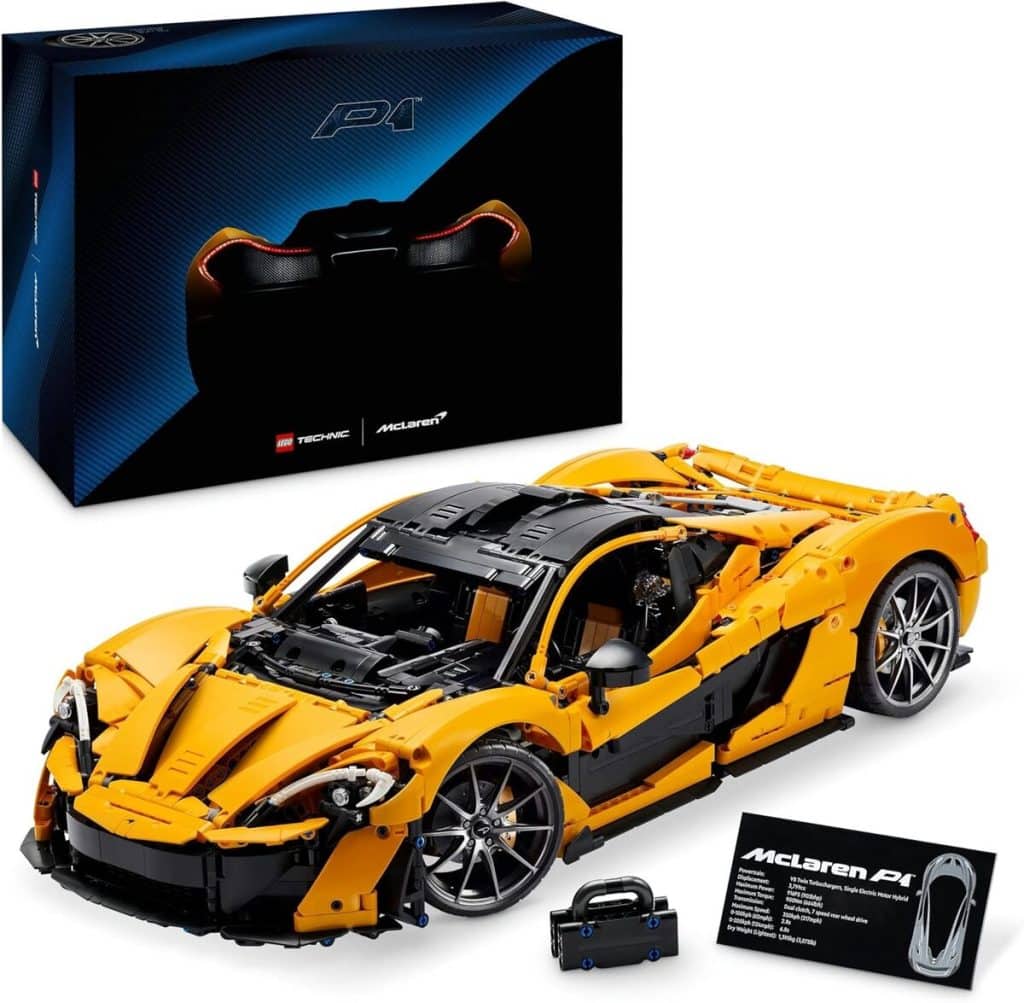 Test LEGO Technic McLaren P1 : maquette collector pour passionnés