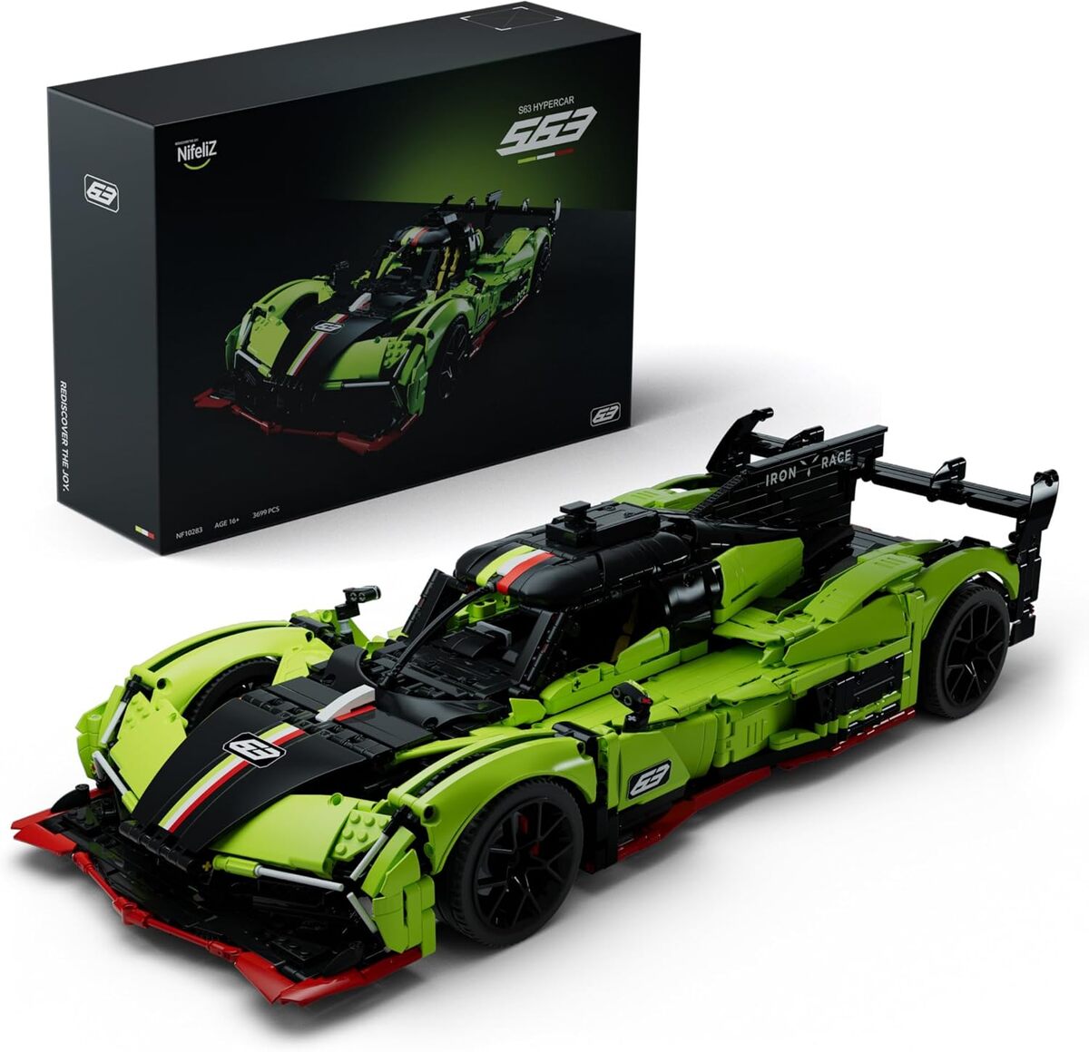 Test : maquette hypercar Nifeliz S63 1 : 8