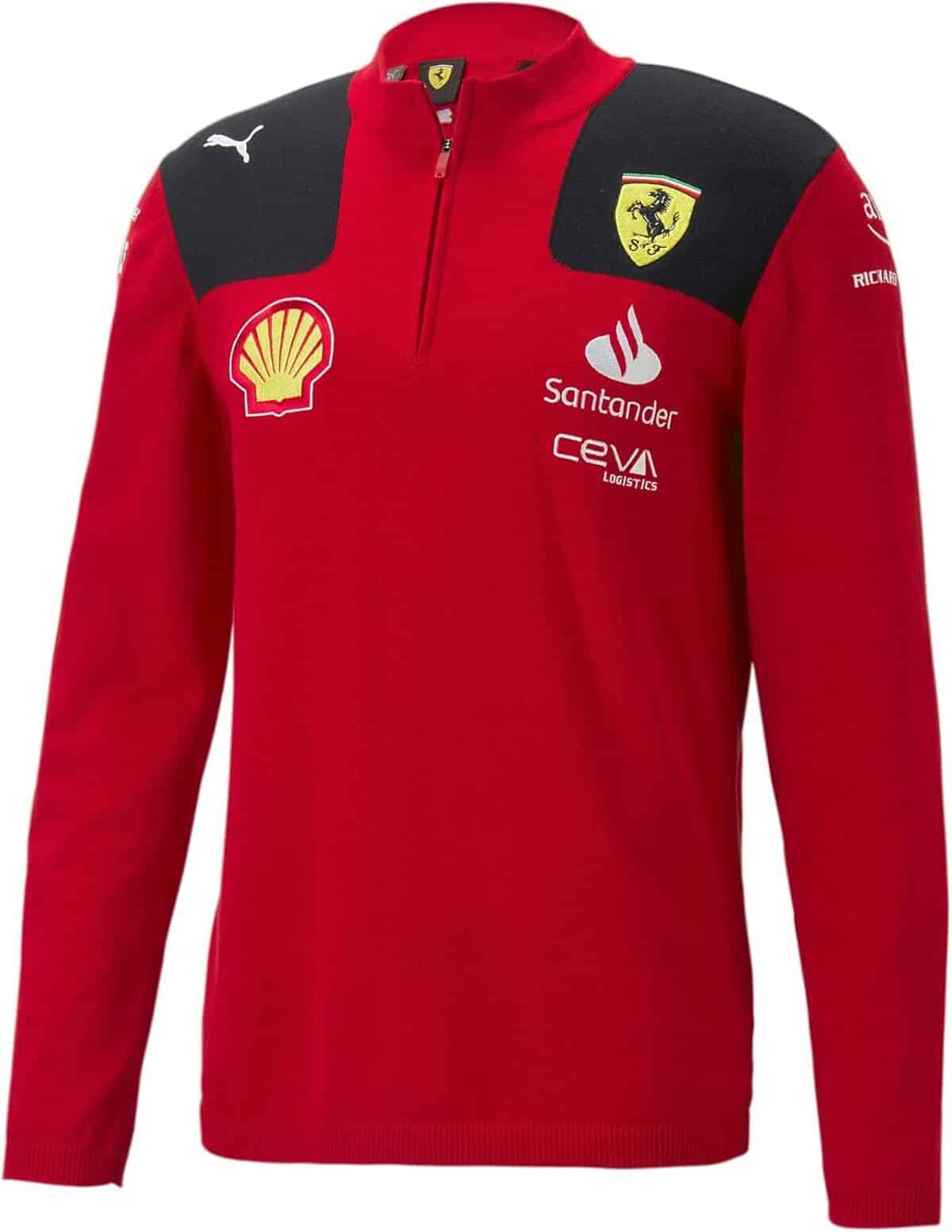 Test : sweat-shirt Puma Scuderia Ferrari 2025 rouge