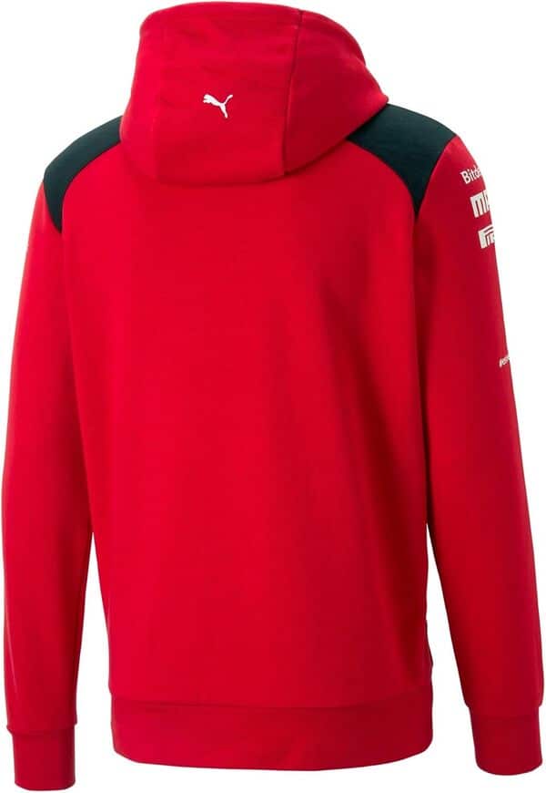 PUMA Scuderia Ferrari - 2023 Sweat à Capuche de l'équipe - Rouge - Hommes - Taille: XL