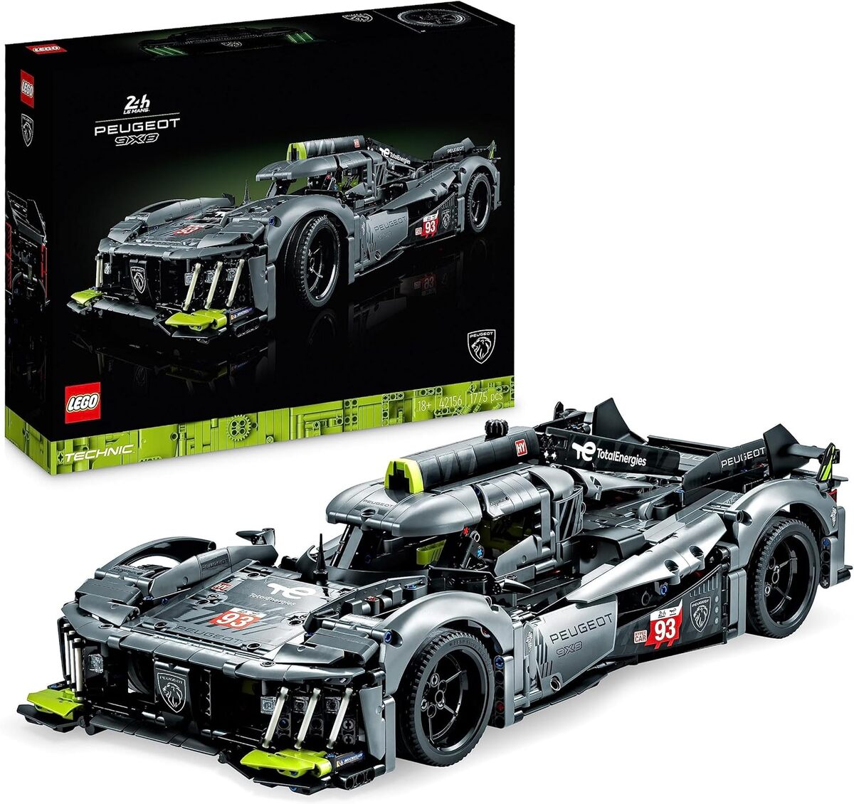 Test de la LEGO 42156 Technic Peugeot 9X8 Hypercar