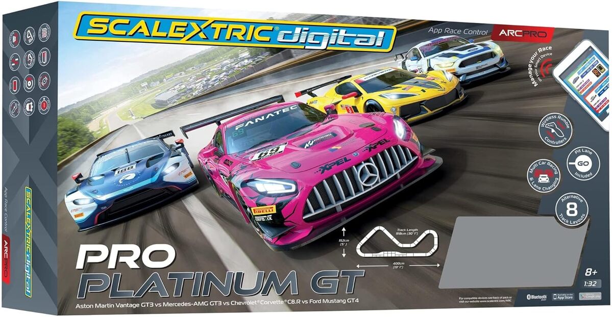 Test du kit de course numérique Scalextric Arc Pro : circuit électrique pour enfants dès 8 ans