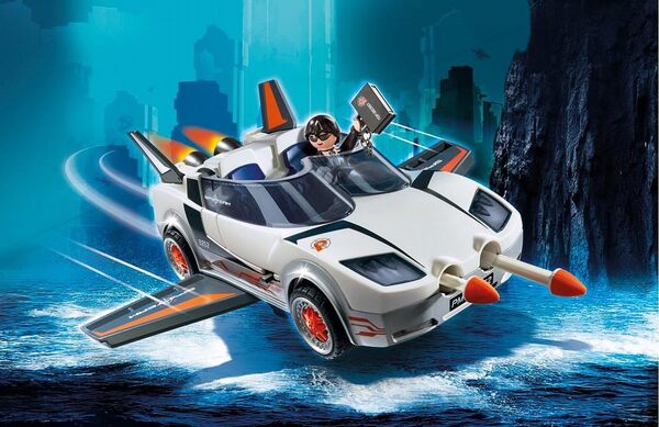 Playmobil 9252 Voiture de L'Agent Pilote