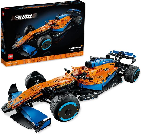 LEGO 42141 Technic La Voiture De Course McLaren Formula 1 2022 & 42154 Technic Ford GT 2022, Maquette de Voiture pour Adultes à Construire, Échelle 1:12 avec Caractéristiques