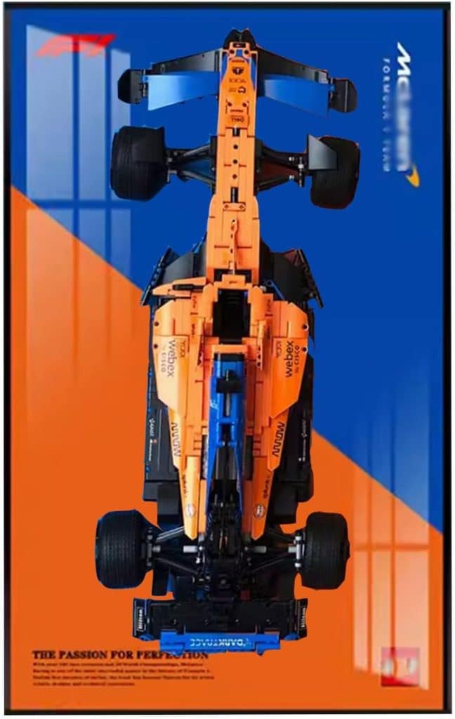 Avis : panneau mural pour Lego 42141 F1 Racing de Sonnies