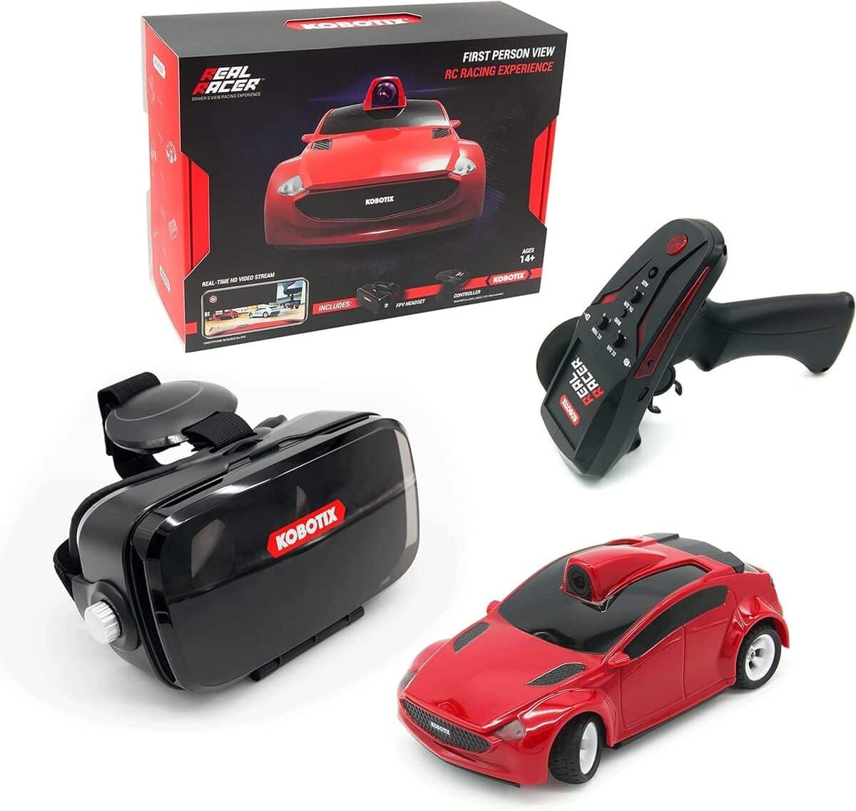 Test Kobotix REAL RACER : voiture télécommandée rapide avec casque VR inclus