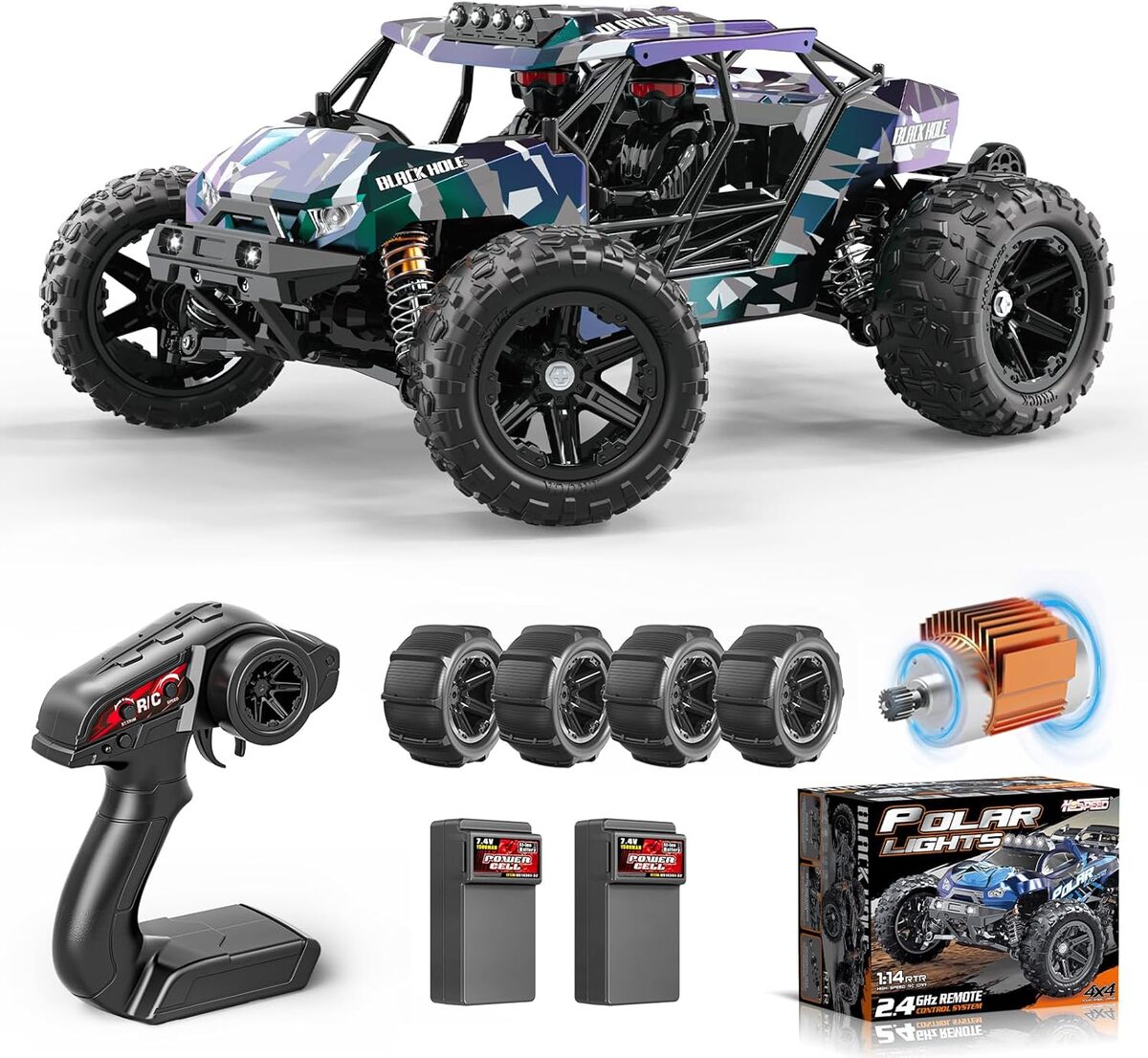 Test : voiture téléguidée RC Car 4x4 ultra-rapide