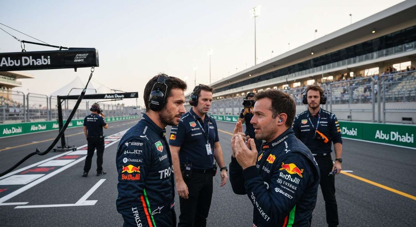 R&eacute;actions des pilotes et des &eacute;quipes