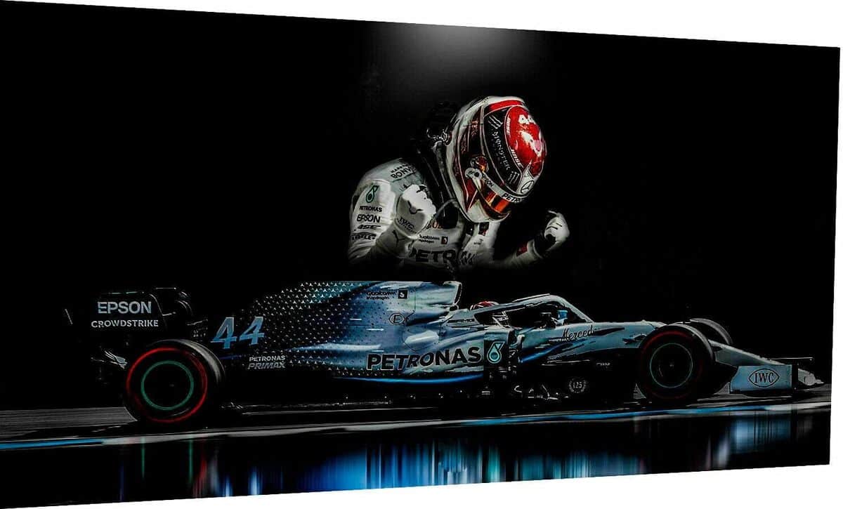 Avis : art mural F1 Lewis Hamilton par Magic Canvas