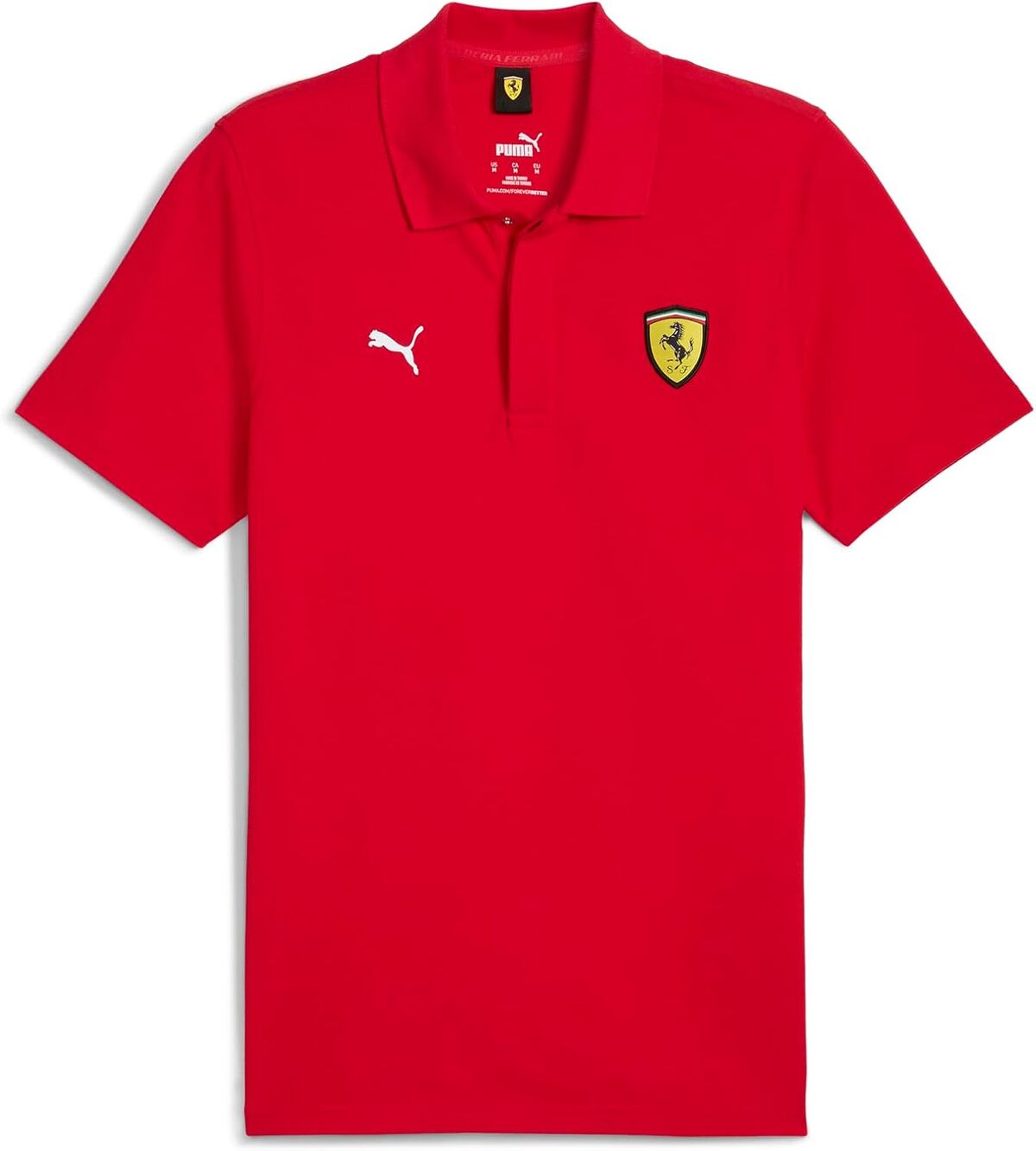 Test du polo PUMA Scuderia Ferrari homme Rosso Corsa (Taille M)