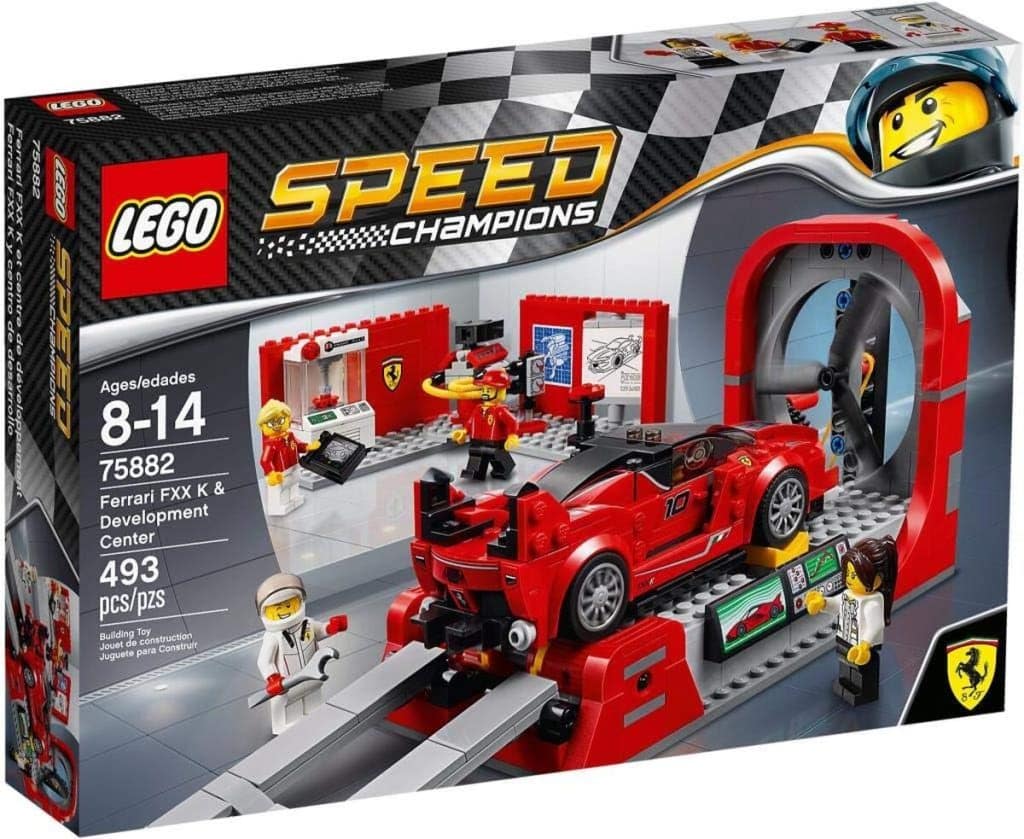 Test : lego 75882, l'atelier Ferrari Fxx K