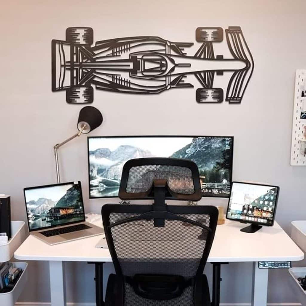 Avis sur la décoration murale métal North Kaiser Formule 1