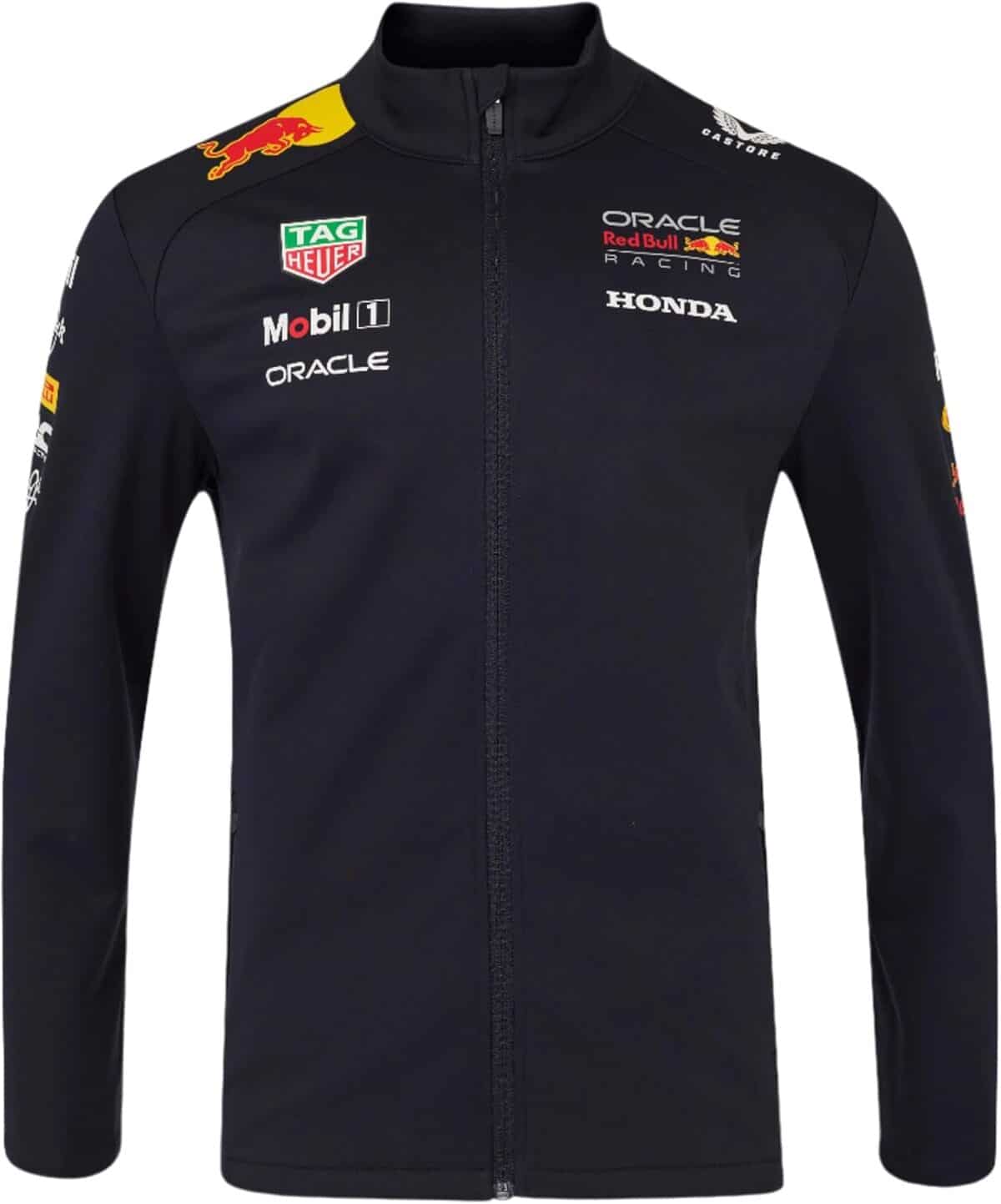 Test de la veste softshell bleu marine 3XL par Castore Red Bull Racing
