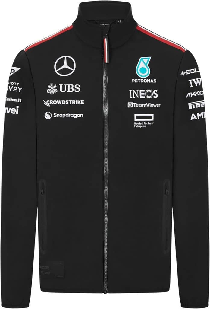 Test de la veste softshell Mercedes AMG Petronas F1 2026 - Taille S