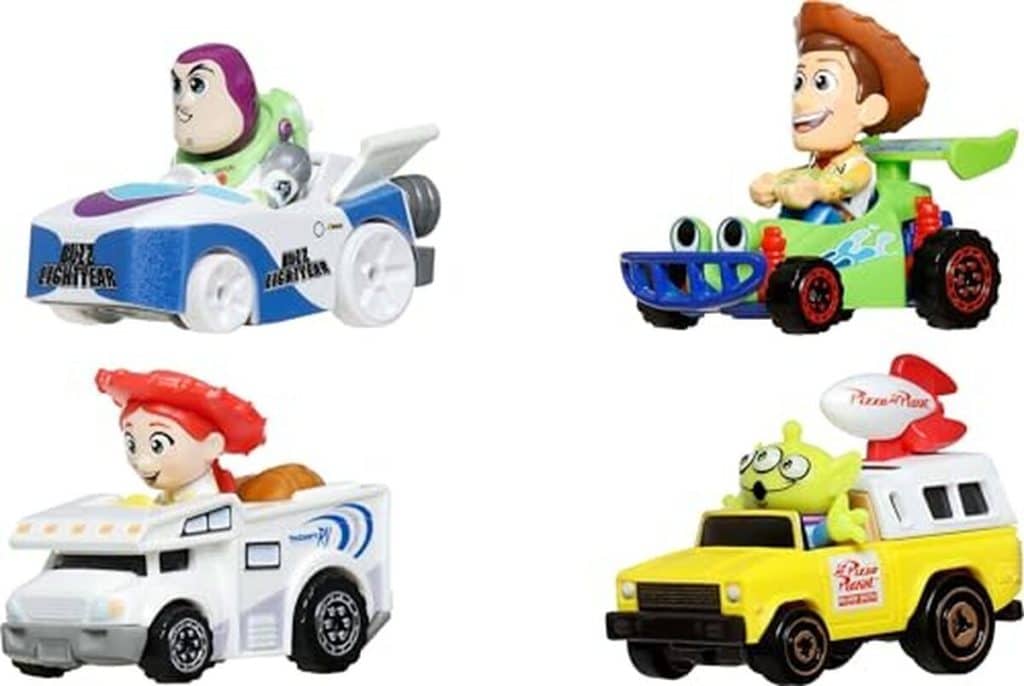 Test : hot Wheels RacerVerse, lot de 4 voitures 1/64