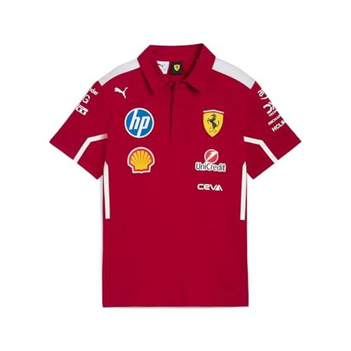 Test : polo enfant Puma Scuderia Ferrari F1 2026 rouge - taille 128