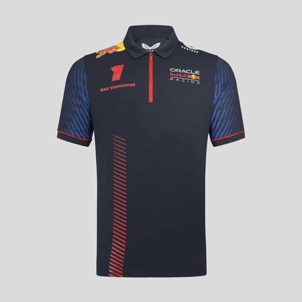 Test : polo F1 Red Bull Racing Max Verstappen XXL bleu