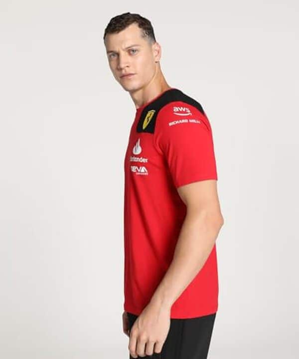 Découvrez notre test complet du t-shirt Puma Scuderia Ferrari 2026 pour hommes : confort, style et performance en rouge emblématique. Le choix idéal pour les passionnés de vitesse et de mode.