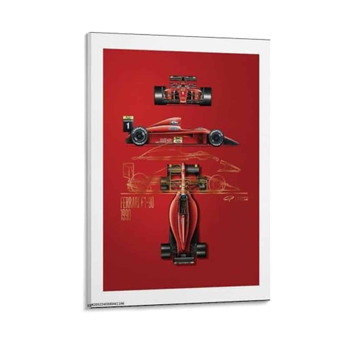 Avis sur le poster Ferrari F1 90 de NIPSER pour chambre adolescente