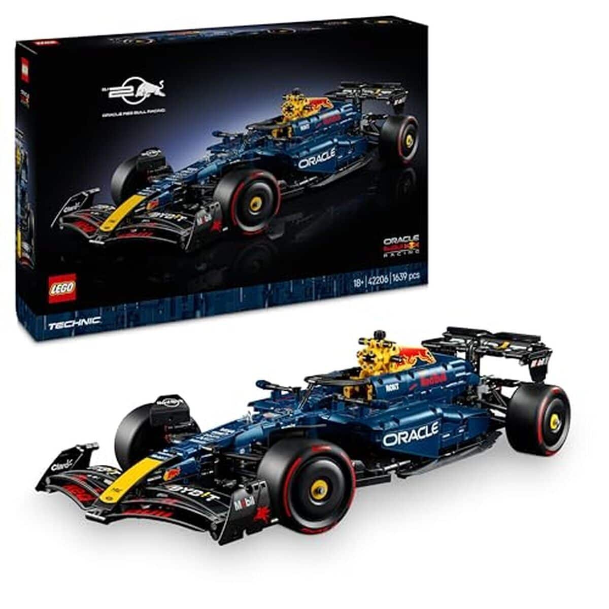 Test LEGO Technic F1 Oracle Red Bull Racing RB20 : le modèle 42206 en détails