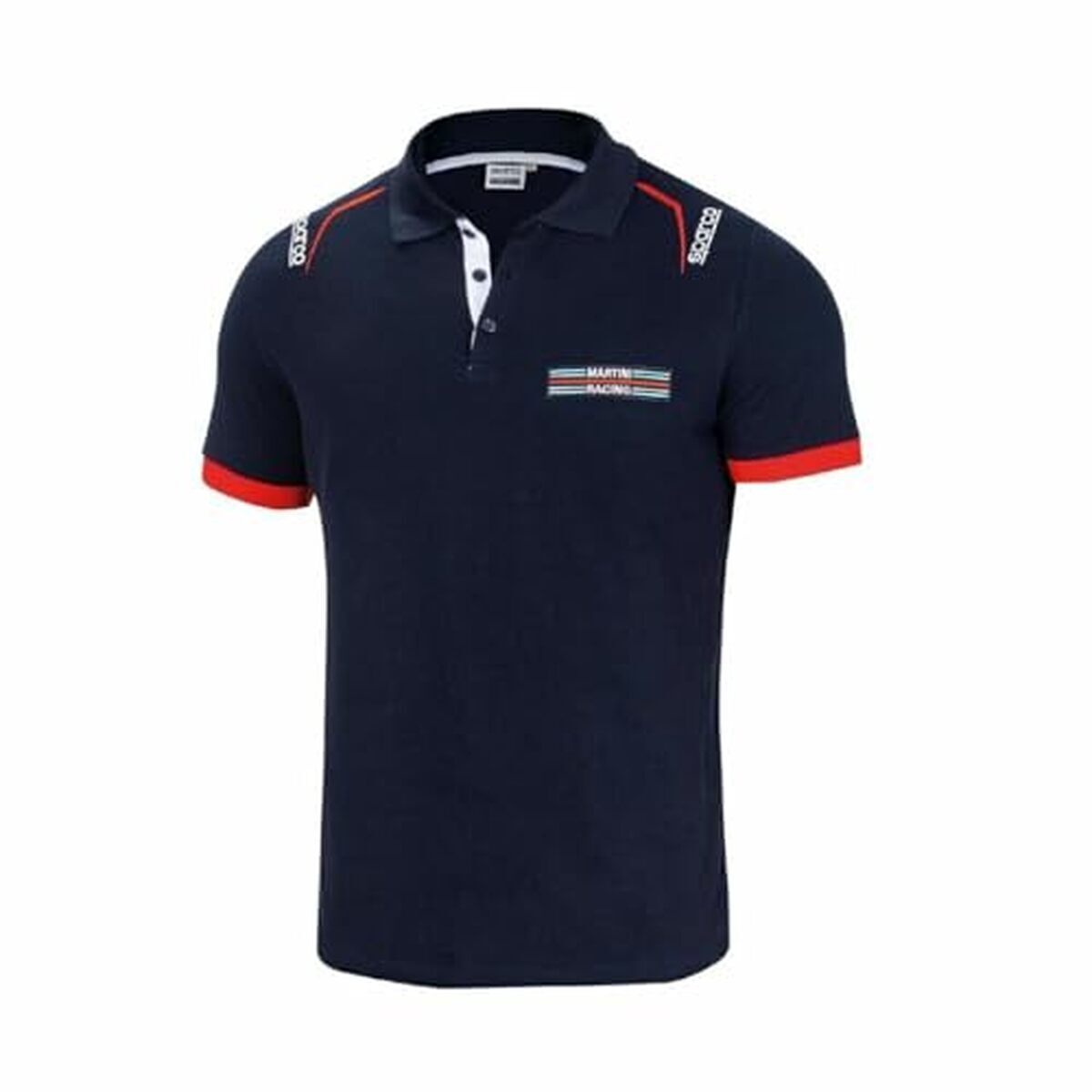 Test : polo unisexe sparco Martini Racing multicolore
